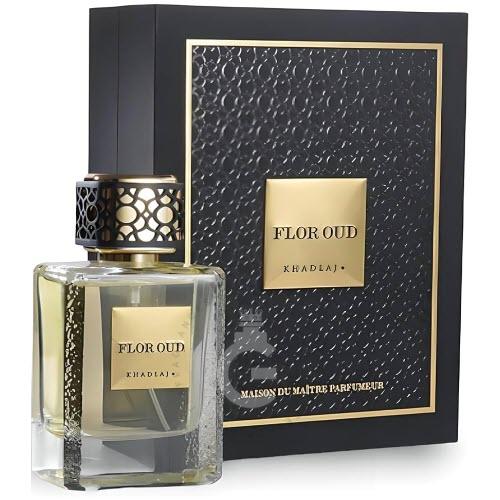 Khadlaj Maison Flor Oud For Him / Her 100 ml / 3.4 Fl. oz - Oud Noir